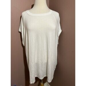 LuLaRoe Ashley T Shirt Womens 3XL White Rare Soft Feel New